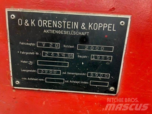 O&K V 20 Diesel trucks