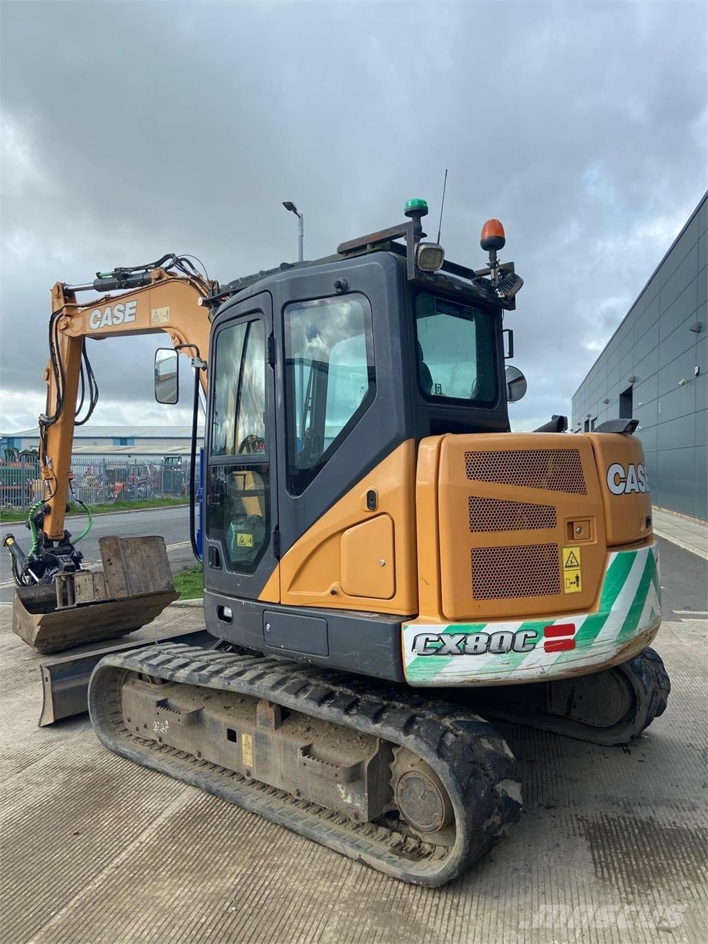 CASE Cx80c Crawler excavators