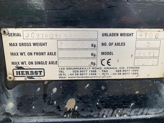 Herbst 24ft/19t Other trailers