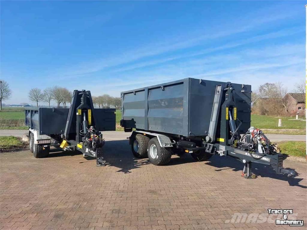 Pronar T185 E haakarm Containerframe trailers
