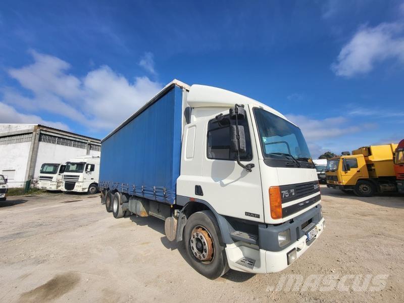 DAF 75 ATI 300 Curtainsider trucks