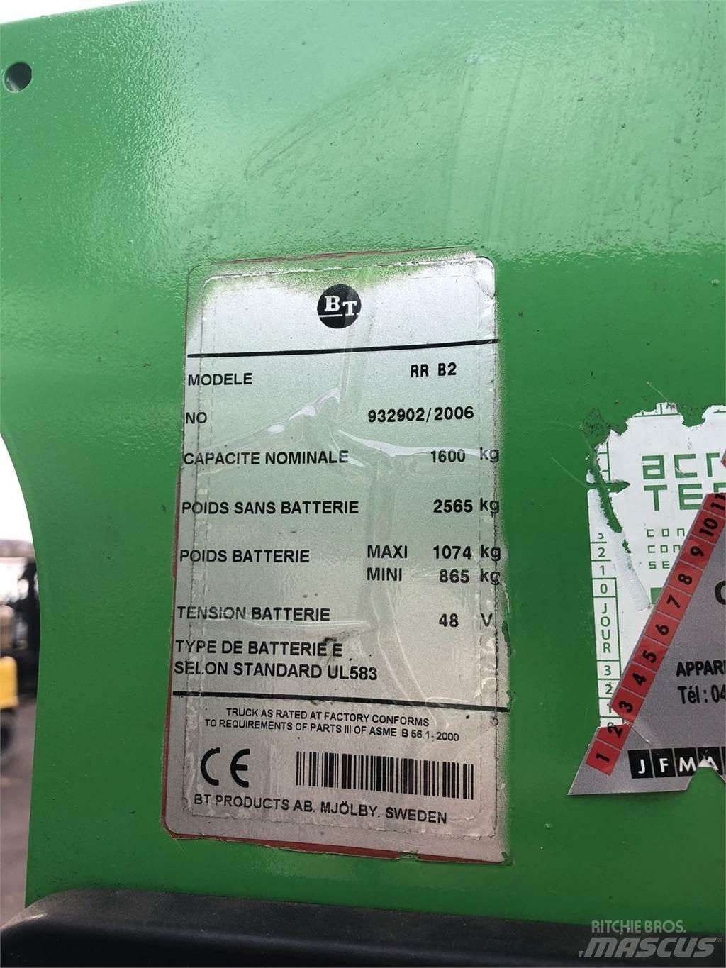 Cesab RRB2 Reach trucks