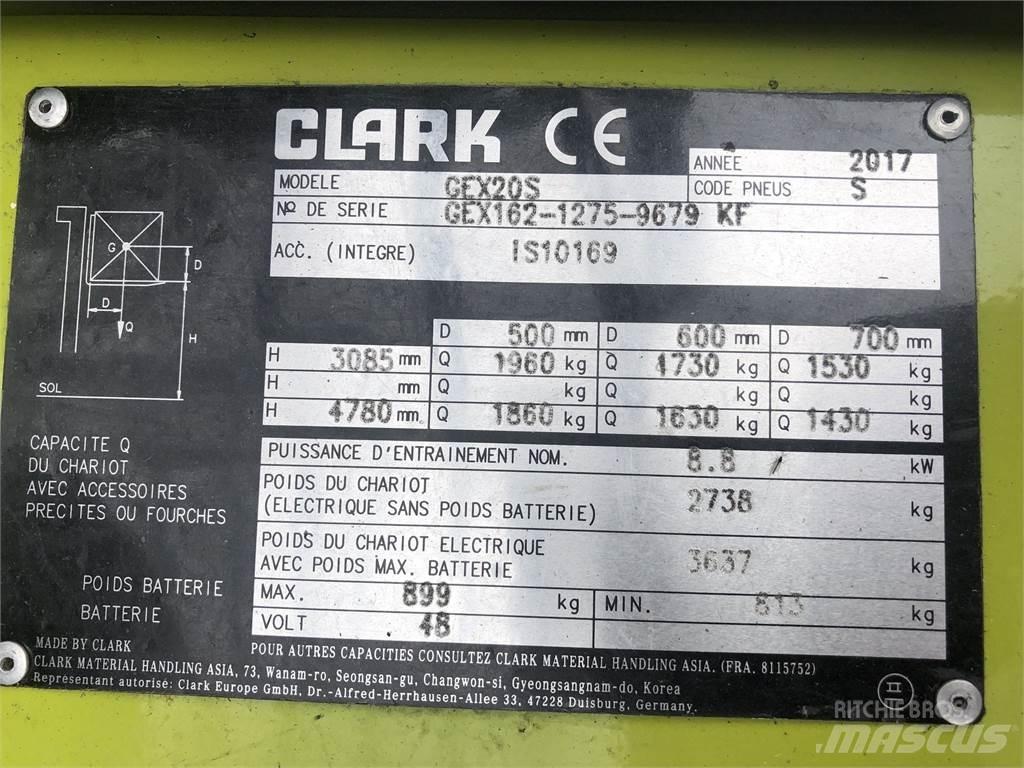 Clark GEX20S Forklift trucks - others