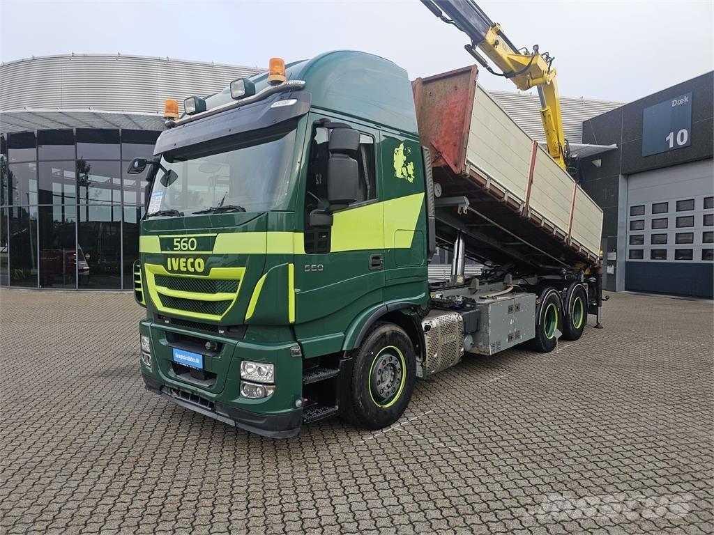 Iveco Stralis 560 6x4 Cable lift demountable trucks