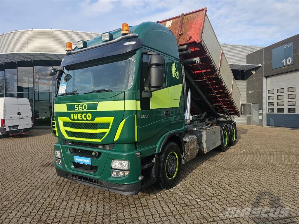 Iveco Stralis 560 6x4 Cable lift demountable trucks