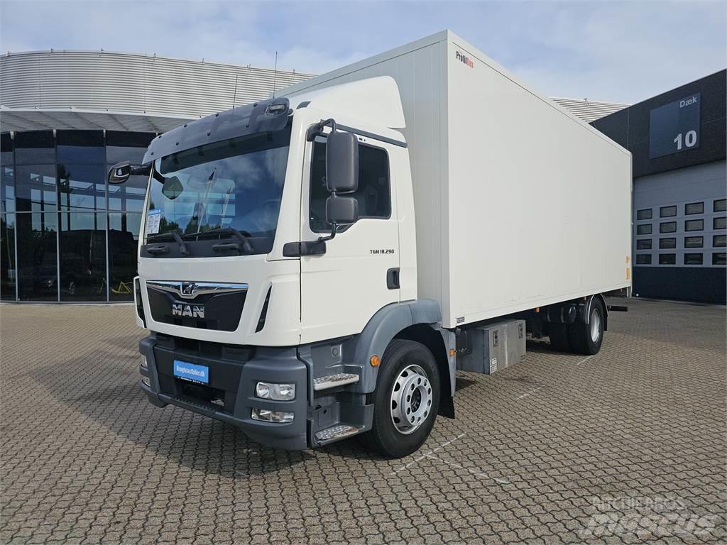 MAN TGM 18.290 Box body trucks