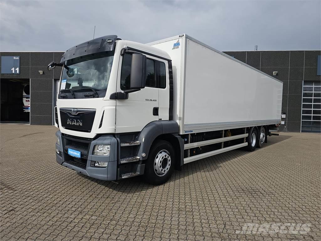 MAN TGS 26.420 Box body trucks