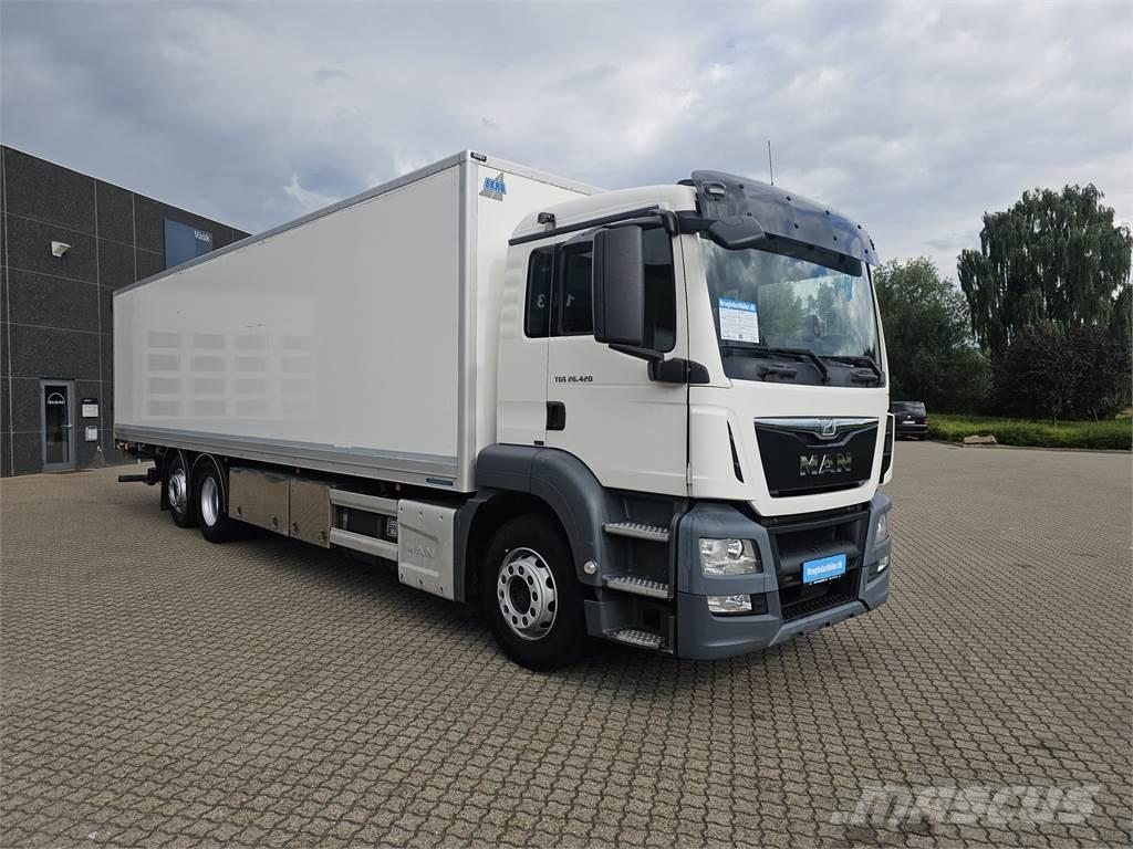MAN TGS 26.420 Box body trucks