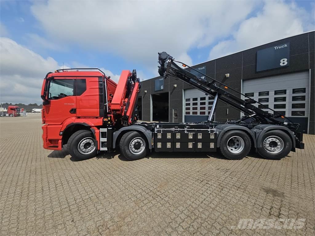 MAN TGS 35.540 8X2H-6 Cable lift demountable trucks