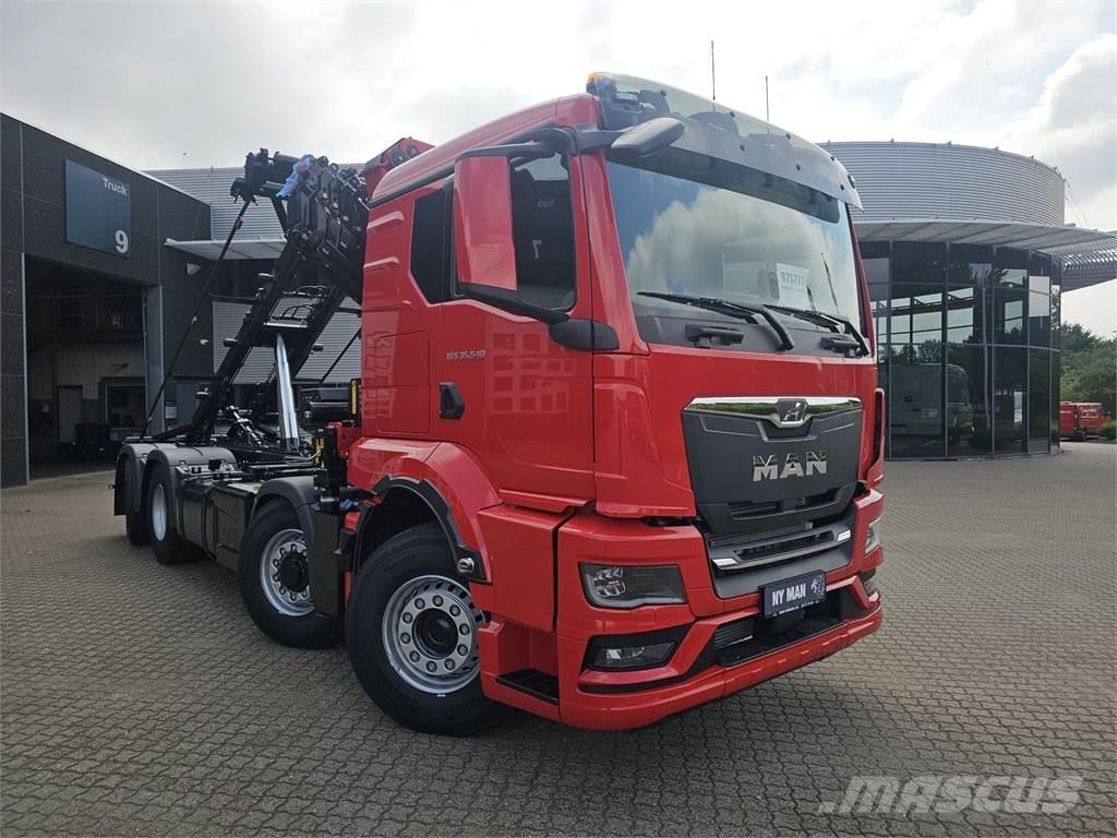MAN TGS 35.540 8X2H-6 Cable lift demountable trucks