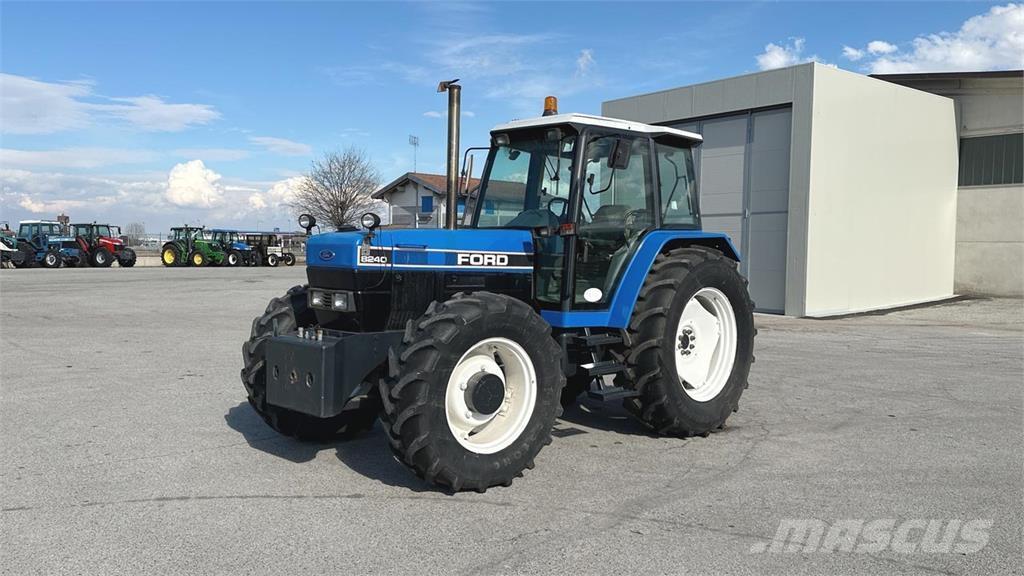 Ford 8240 4x4 Snow blades and plows