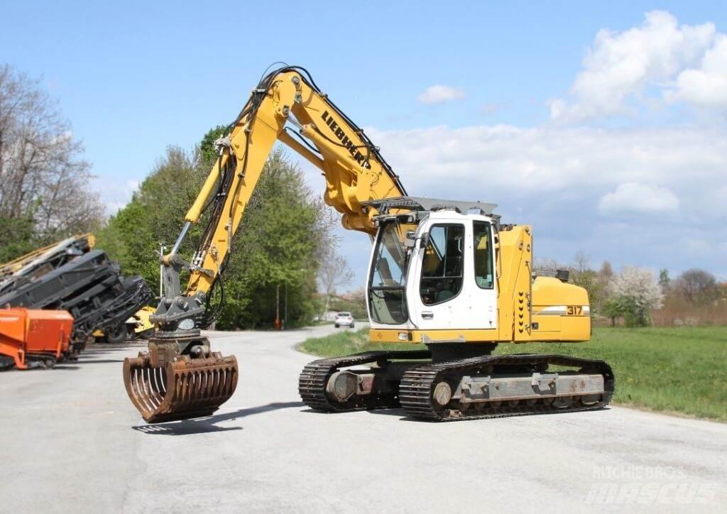Liebherr R317 Litronic Wheeled excavators
