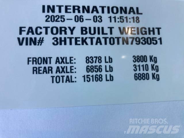 International HV Chassis Cab trucks