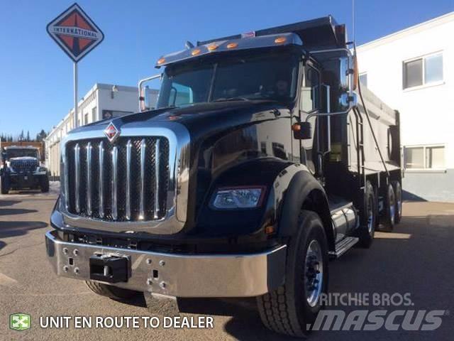 International HX Tipper trucks