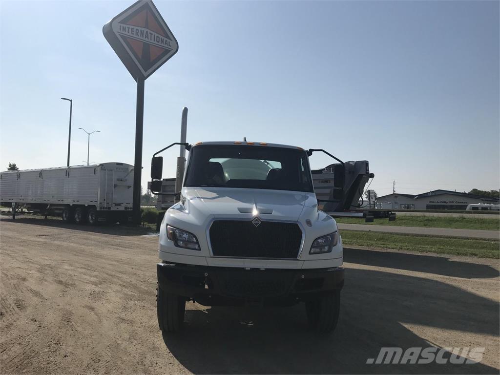 International MV Tanker trucks