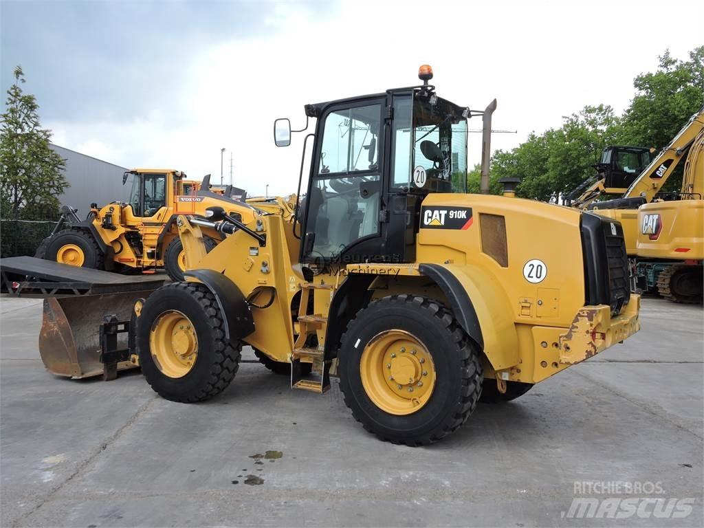 CAT 910K +FORK GERMAN Wheel loaders