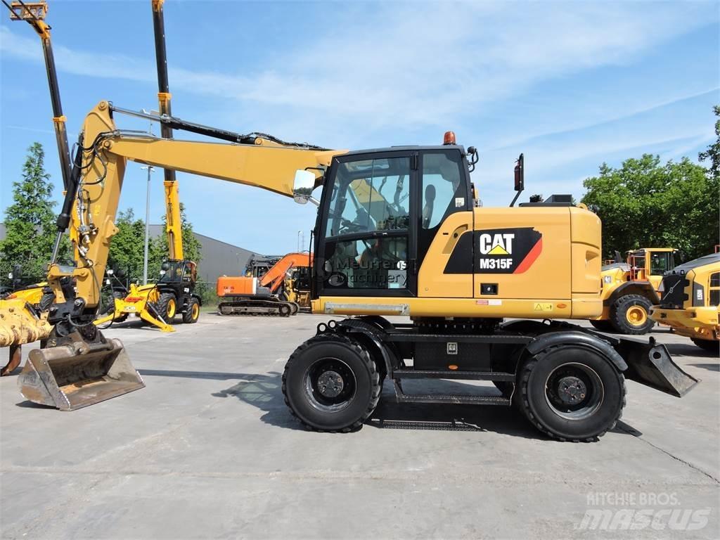 CAT M315F Wheeled excavators
