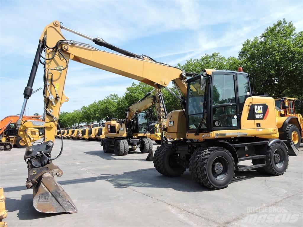 CAT M315F Wheeled excavators