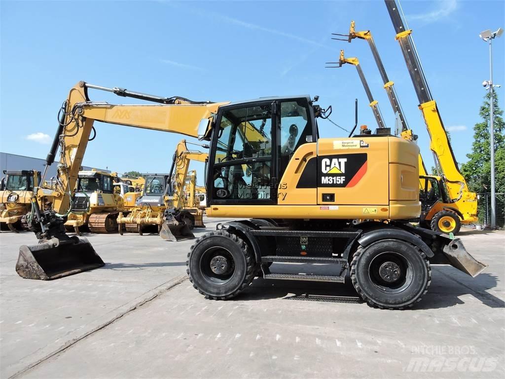 CAT M315F Wheeled excavators