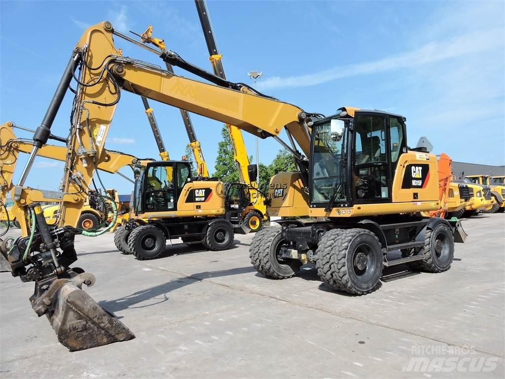 CAT M315F Wheeled excavators