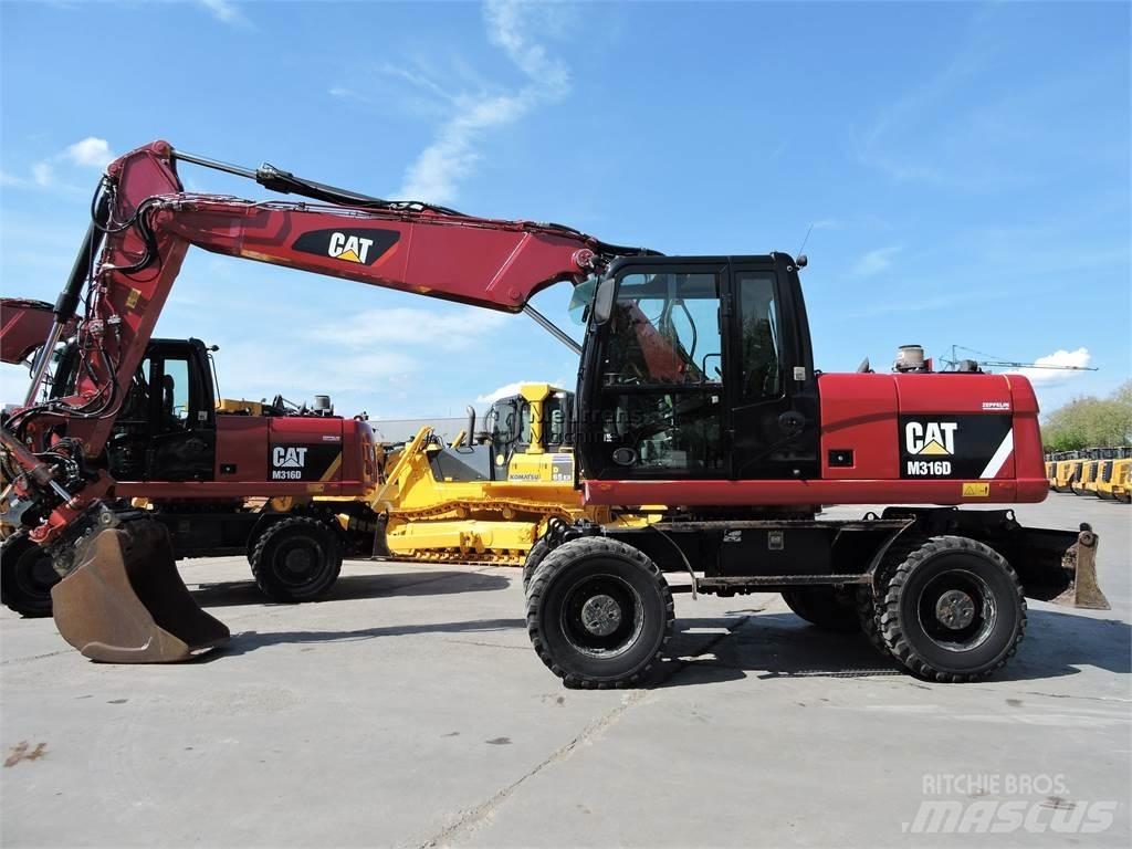 CAT M316D ROTOTILT Wheeled excavators