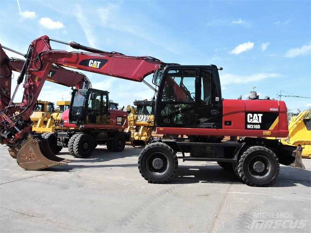 CAT M316D ROTOTILT Wheeled excavators
