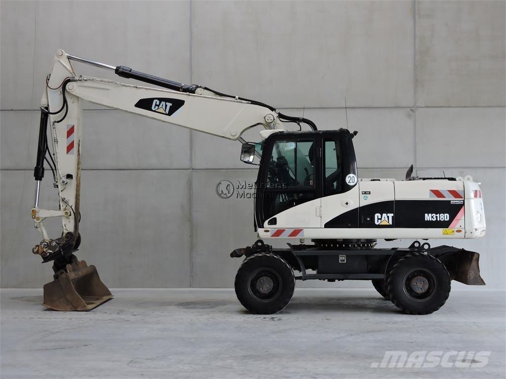 CAT M318D Wheeled excavators