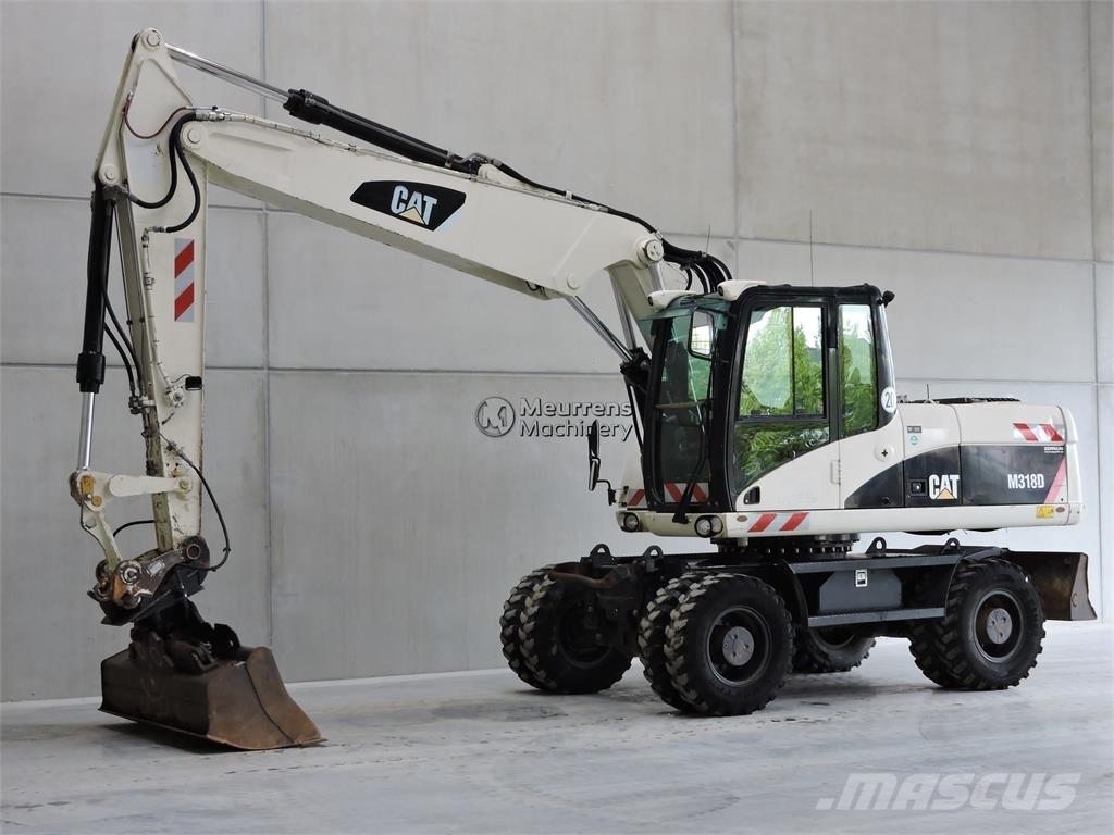 CAT M318D Wheeled excavators
