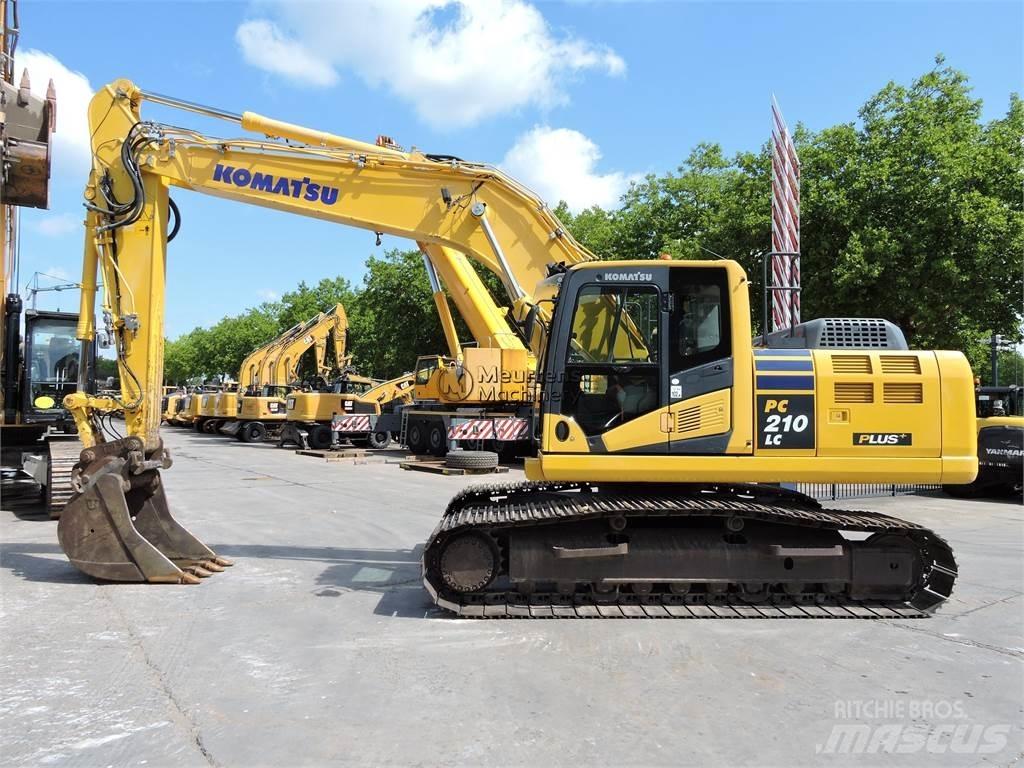 Komatsu PC210LC-10 Crawler excavators
