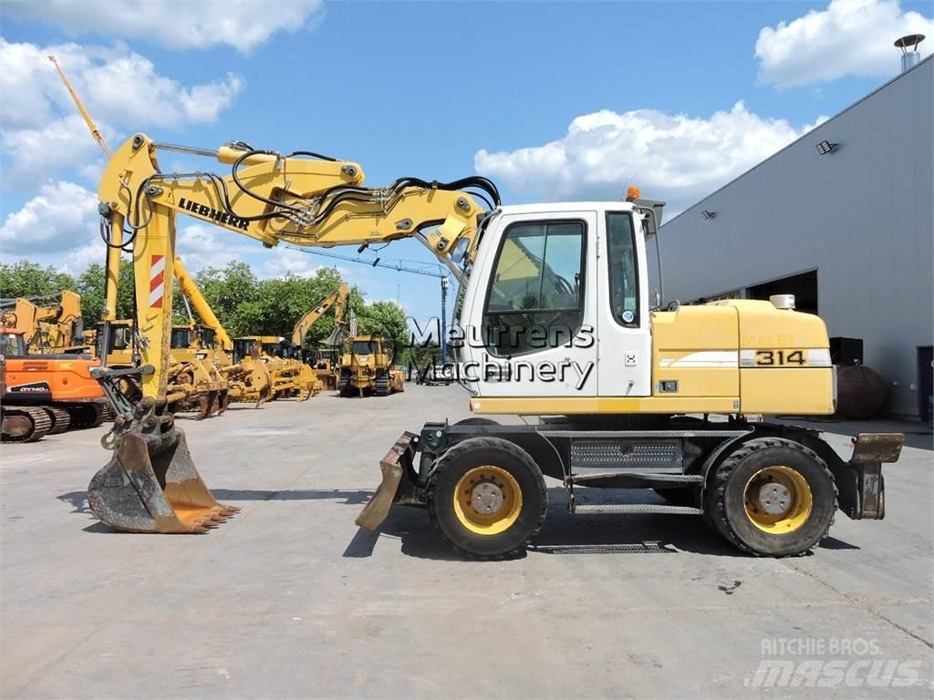 Liebherr A314 Wheeled excavators