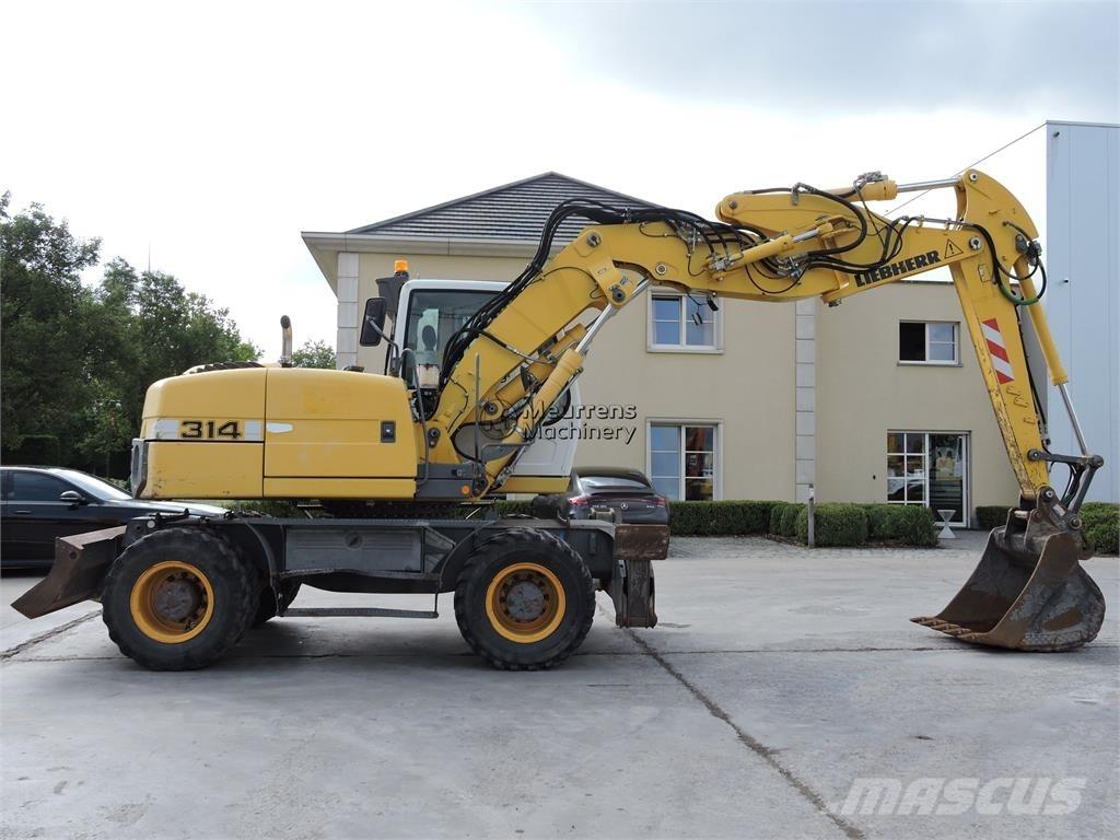 Liebherr A314 Wheeled excavators