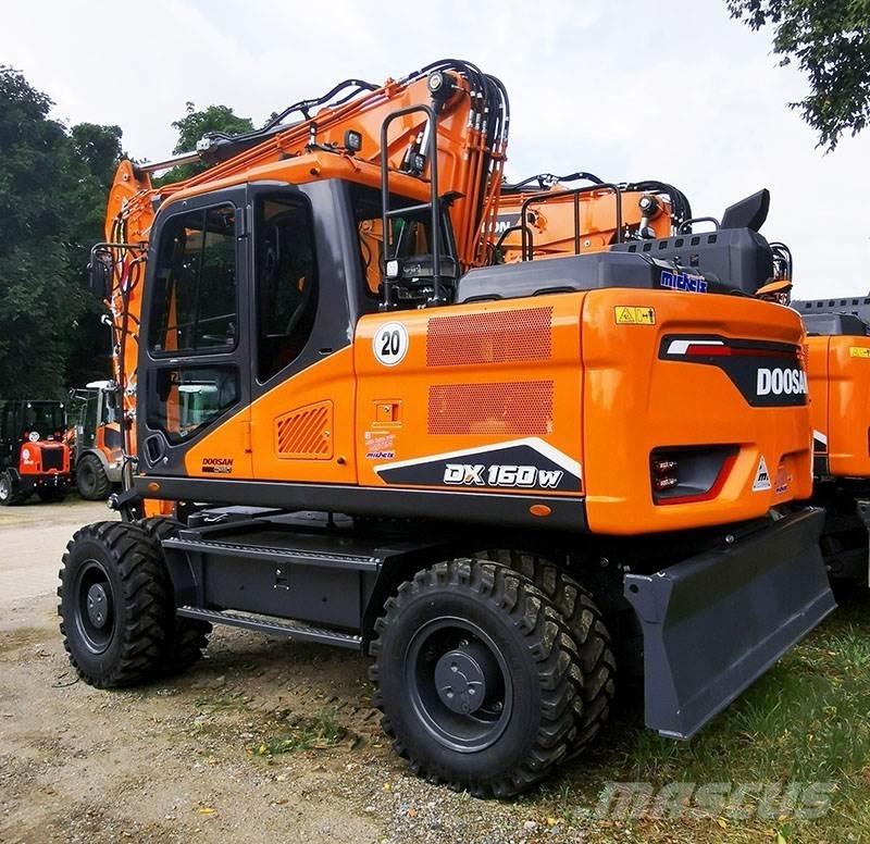 Doosan DX 160 W-7 Wheeled excavators