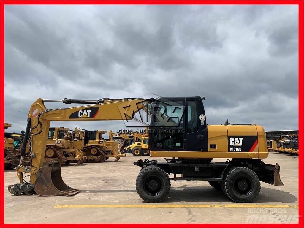 CAT M 316D Wheeled excavators