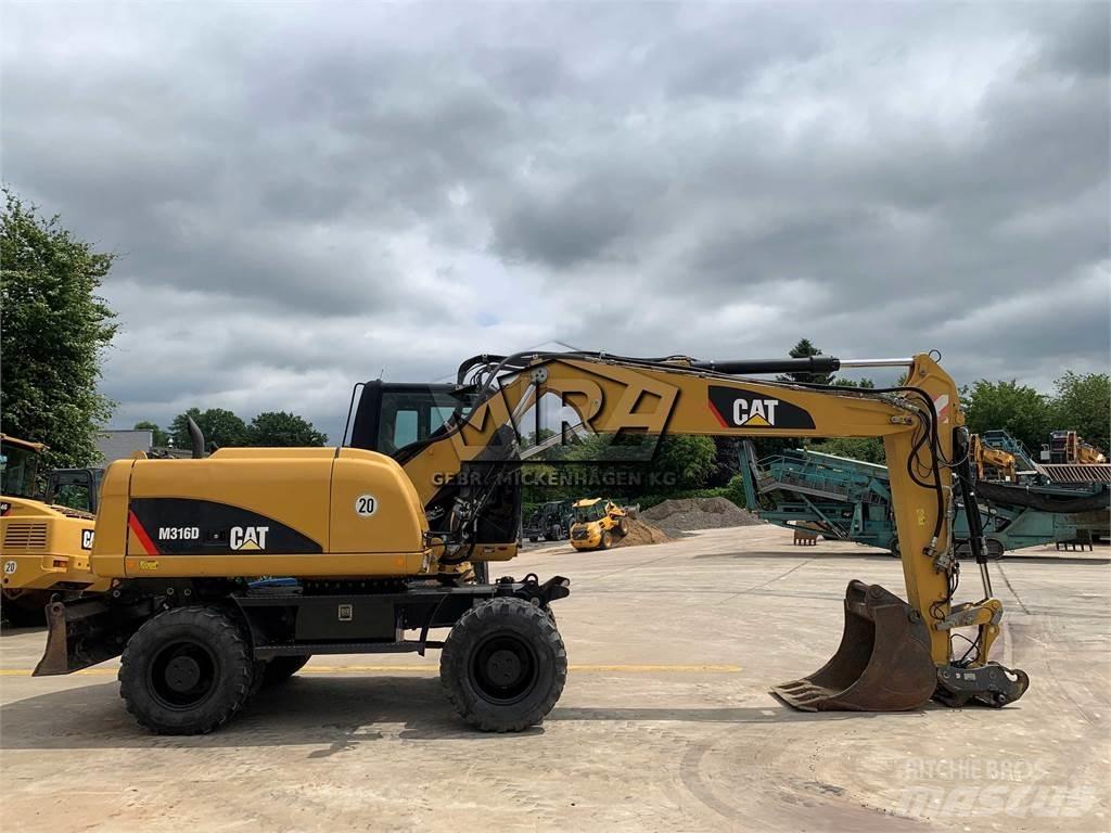 CAT M 316D Wheeled excavators