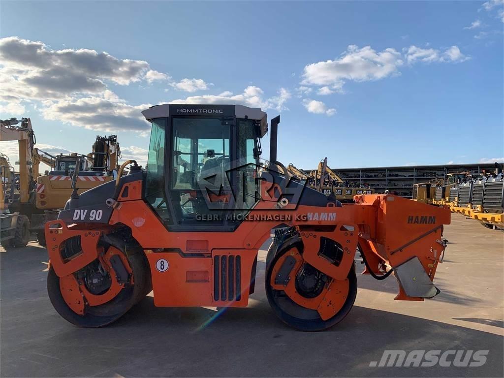 Hamm DV 90 VV Twin drum rollers