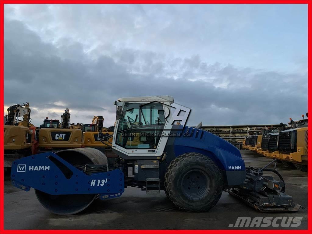 Hamm H 13i + Platten Single drum rollers