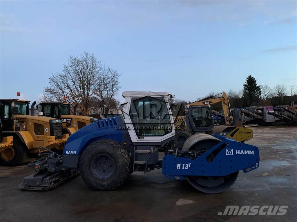 Hamm H 13i + Platten Single drum rollers