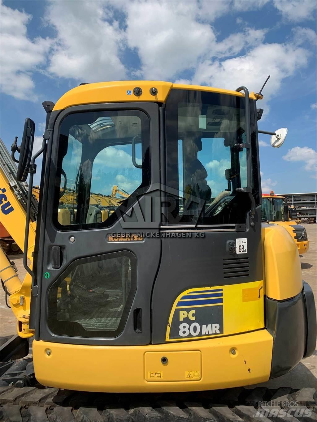 Komatsu PC80 MR-3 Mini excavators < 7t (Mini diggers)
