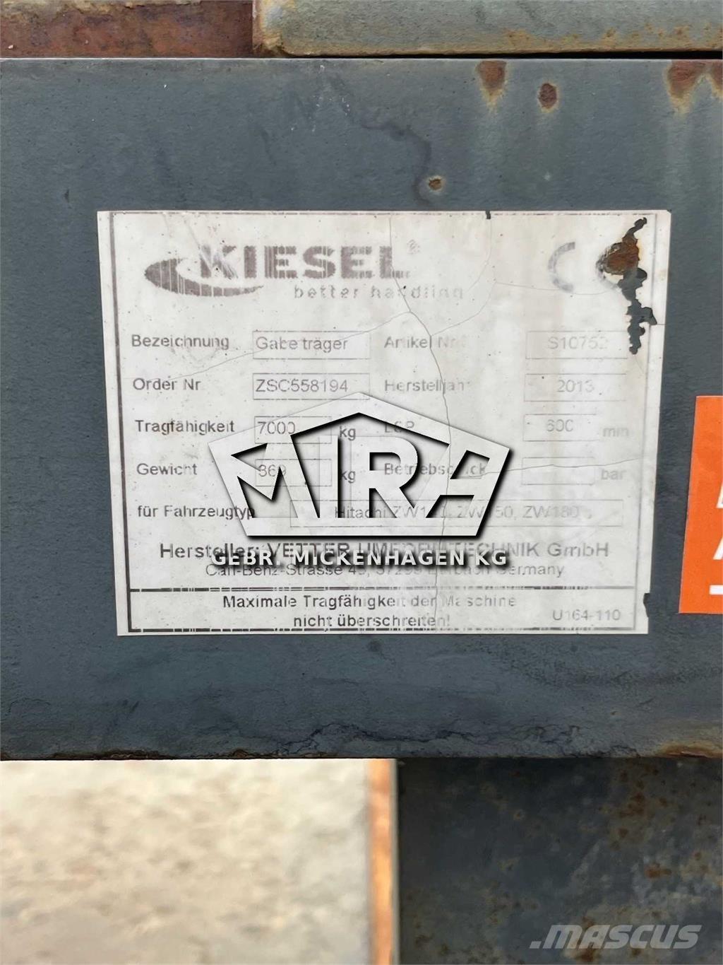 Volvo SW / L90 Forks