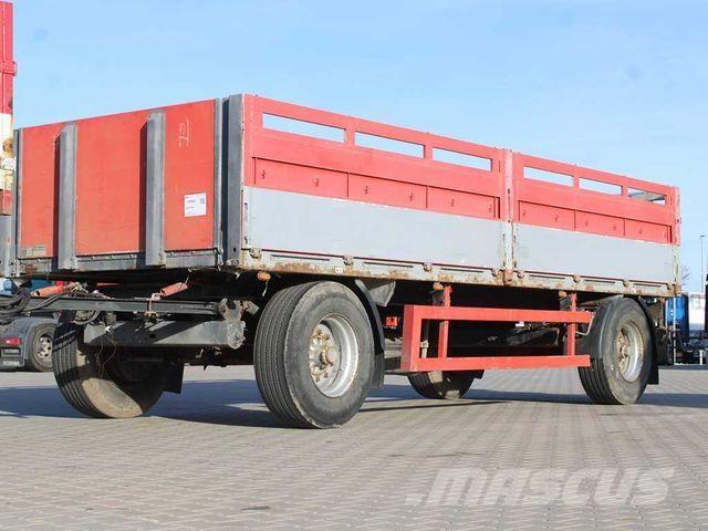  ANBS, PNEU 80% Curtainsider trailers