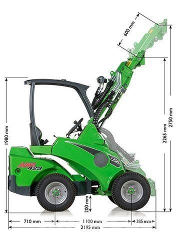 Avant Tecno 423 Wheel loaders