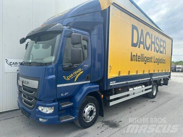 DAF LF 260 Curtainsider trucks
