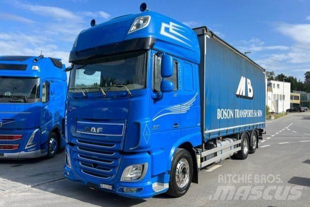 DAF XF510 6x2 Curtainsider trucks