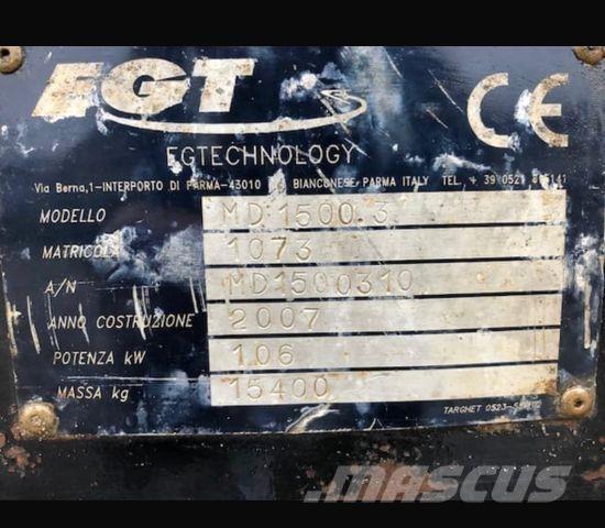 EGT MD 1500 Drills