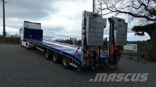  GVN 3 AXLE FLATBED Low loader-semi-trailers