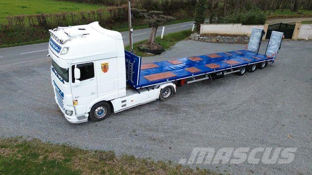  GVN 3 AXLE FLATBED Low loader-semi-trailers