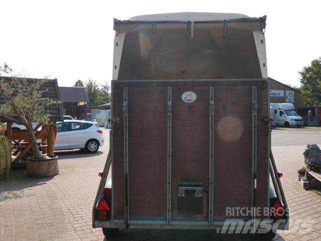  Holz Poly 2 Pferde Animal transport trailers