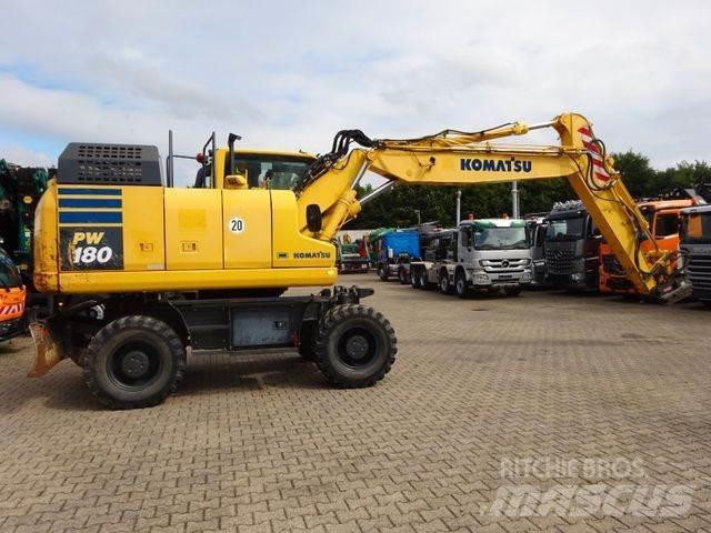 Komatsu PW180-11 Wheeled excavators