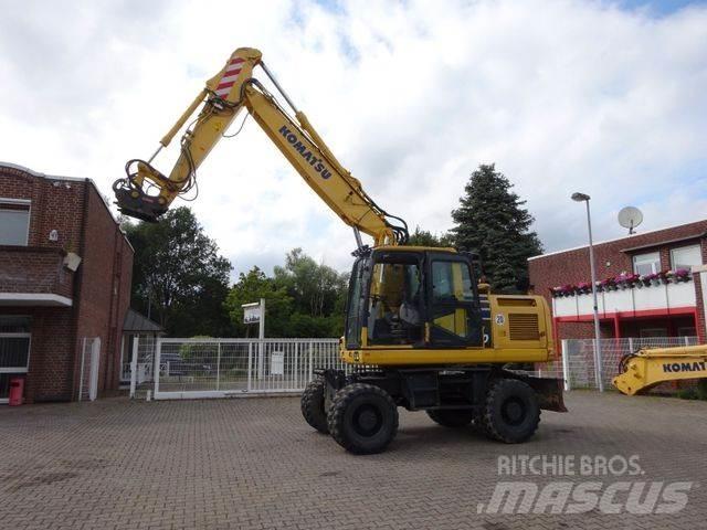 Komatsu PW180-11 Wheeled excavators