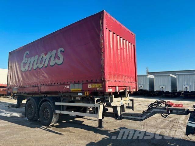 Krone 7,45 Edscha Curtainsider trucks